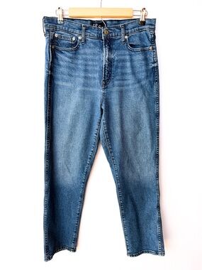 GAP High Rise Vintage Slim Denim Jeans Size 12 31